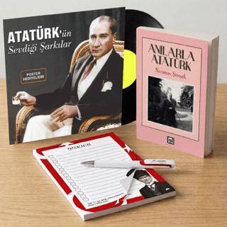 Atatürk’ün Sevdiği Şarkılar Plak - Anılarla Atatürk - Bloknot ve Kalem - 1