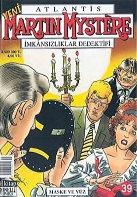Atlantis Yeni Seri Sayı: 39 Maske ve Yüz Martin Mystere İmkansızlıklar Dedektifi - 1