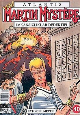 Atlantis Yeni Seri Sayı: 40 Martin Mystere İmkansızlıklar Dedektifi Sator Bilmecesi - 1