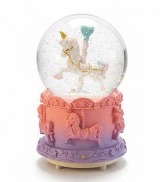 Atlı Karınca Müzikli Işıklı Kar Küresi - 1