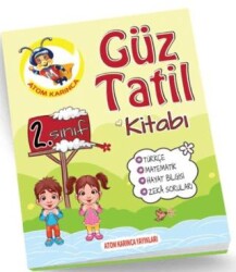 Atom Karınca Yayınları 2. Sınıf Güz Ara Tatil Kitabı - 2 - Atom Karınca Yayınları