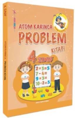 Atom Karınca Yayınları 4. Sınıf Atom Karınca Problem Kitabı - 1