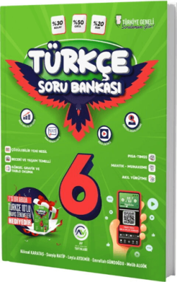 AV Yayınları 6. Sınıf Türkçe Soru Bankası - 1
