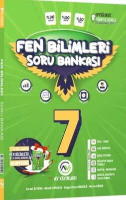 AV Yayınları 7. Sınıf Fen Bilimleri Soru Bankası - 1