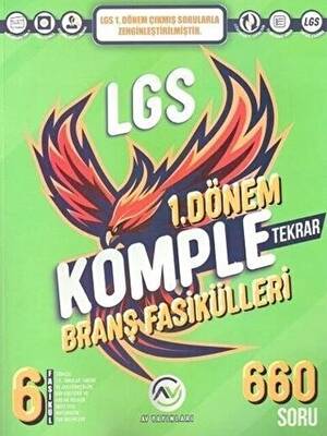 AV Yayınları 8. Sınıf LGS 1. Dönem Komple Branş Fasikülleri - 1