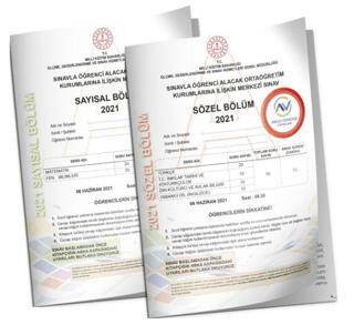 AV Yayınları 8. Sınıf AV LGS Tıpkı Basım 2021 Deneme SAY-SÖZ - 1