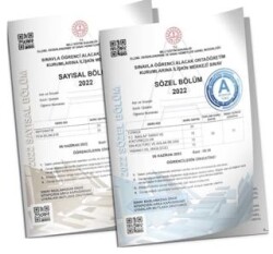 AV Yayınları 8. Sınıf AV LGS Tıpkı Basım 2022 Çıkmış Soru Denemesi SAY-SÖZ - AV Yayınları