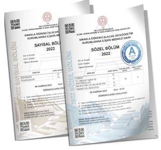 AV Yayınları 8. Sınıf AV LGS Tıpkı Basım 2022 Çıkmış Soru Denemesi SAY-SÖZ - 1