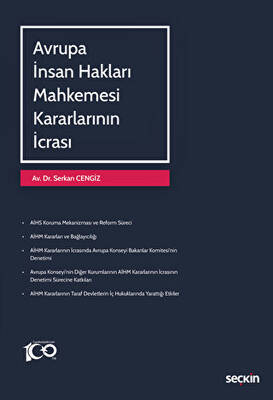 Avrupa İnsan Hakları Mahkemesi Kararlarının İcrası - 1