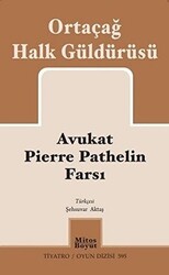 Avukat Pierre Pathelin Farsı - Mitos Boyut Yayınları
