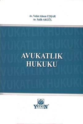 Avukatlık Hukuku - 1