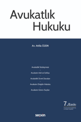 Avukatlık Hukuku - 1