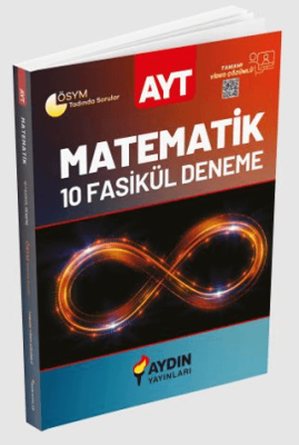 Aydın Yayınları AYT Matematik 10 Deneme - 1