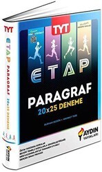 Aydın Yayınları TYT Paragraf ETAP 20 x 25 Deneme - 1