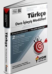 Aydın Yayınları Üniversiteye Hazırlık TYT Türkçe Ders İşleyiş Modülleri - 1
