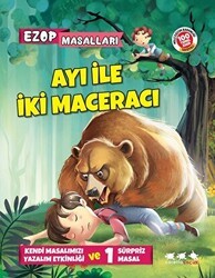 Ayı İle İki Maceracı - Ezop Masalları - Caretta Yayıncılık