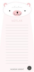 Ayıcık Notlar - Bloknot - Paloma Yayınevi