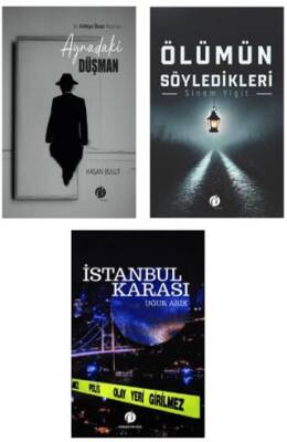 Aynadaki Düşman - Ölümün Söyledikleri - İstanbul Karası - Polisiye Gerilim Seti 3 Kitap Takım - 1