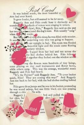 Şeffaf Ayraç 36 - Pembe Posta Kartı - 1