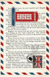 Şeffaf Ayraç 37 - London Posta Kartı - Vivago Art