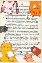 Şeffaf Ayraç 40 - Renkli Kediler - Vivago Art