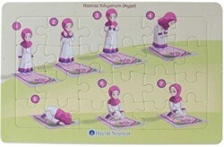 Ayşe Namaz Kılıyor 24 Parça Yapboz - Hayrat Neşriyat