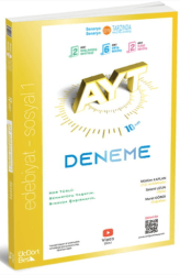 2026 AYT 10`lu Edebiyat - Sosyal 1 Deneme - Üç Dört Beş Yayınları