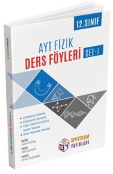 AYT 12. Sınıf Fizik Ders Föyleri - Set I - Spektrum Yayınları