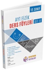 AYT 12. Sınıf Fizik Ders Föyleri - Set II - Spektrum Yayınları