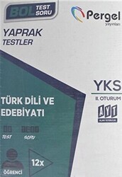 Pergel Yayınları AYT 2.Oturum Türk Dili ve Edebiyatı Kutu Test - Pergel Yayınları
