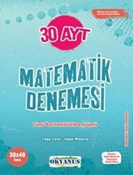 Okyanus Yayınları AYT 30 Matematik Denemesi - Okyanus Yayınları
