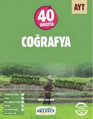 Okyanus Yayınları AYT 40 Seans Coğrafya - 1