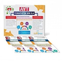 Cevdet Özsever Yayınları AYT Analizli 3 Deneme - Cevdet Özsever Yayınları