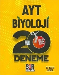Bir Numara Yayınları AYT Biyoloji 20 Deneme - Bir Numara Yayınları