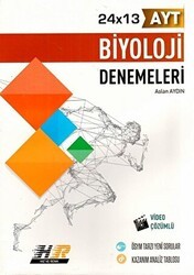 Hız ve Renk Yayınları AYT Biyoloji 24x13 Denemeleri - Hız ve Renk Yayınları