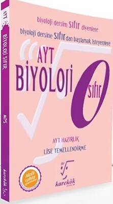 Karekök Yayıncılık AYT Biyoloji Sıfır - 1