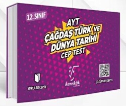 Karekök Yayıncılık AYT Cep Test 12. Sınıf Çağdaş Türk ve Dünya Tarihi - Karekök Yayıncılık