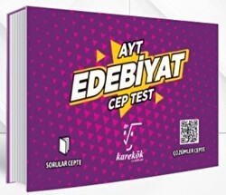 Karekök Yayıncılık AYT Cep Test Edebiyat - Karekök Yayıncılık