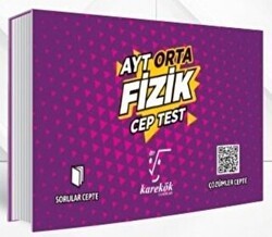 Karekök Yayıncılık AYT Cep Test Fizik Orta - Karekök Yayıncılık