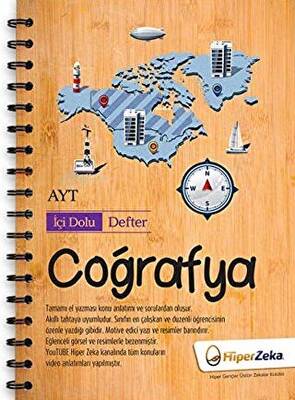 Hiper Zeka Yayınları AYT Coğrafya İçi Dolu Defter - 1
