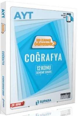 AYT Coğrafya Ne Kadar Öğrendik Konu Denemeleri - 1