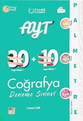 Palme Yayınları AYT Coğrafya Palmetre 30+10 Deneme Sınavı Video Çözümlü - 1