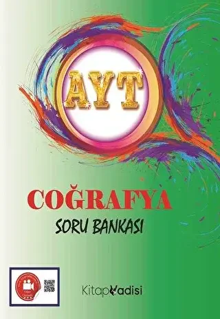 Kitap Vadisi Yayınları AYT Coğrafya Soru Bankası - Kitap Vadisi Yayınları