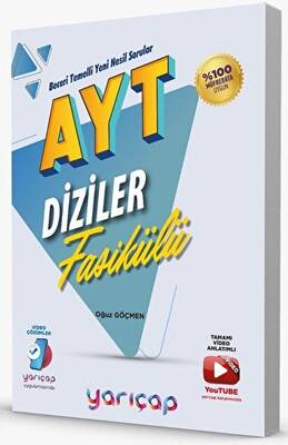 Yarı Çap Yayınları AYT Diziler Fasikülü - 1