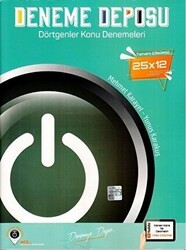 Deneme Deposu AYT Dörtgenler Konu Denemeleri - 1