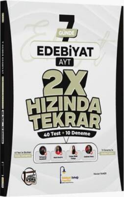 AYT Edebiyat Ders Platosu 7 Günde 2X Hızında Tekrar Deneme - 1