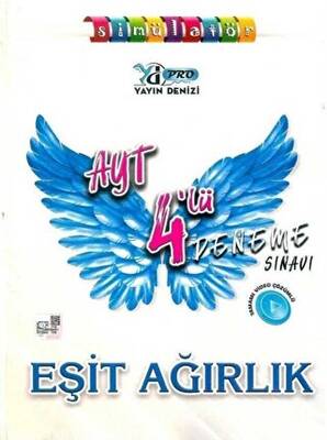 Yayın Denizi Yayınları AYT Eşit Ağırlık 4 lü Pro Deneme - 1