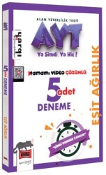 AYT Eşit Ağırlık Tamamı Video Çözümlü 5 Deneme - Yargı Yayınevi