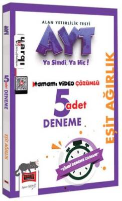 AYT Eşit Ağırlık Tamamı Video Çözümlü 5 Deneme - 1