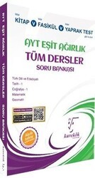 Karekök Yayıncılık AYT Eşit Ağırlık Tüm Dersler Soru Bankası - 1